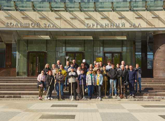 «Пензаконцерт» присоединился к общегородскому субботнику